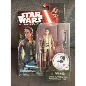 Rey Resistance Outfit Force Awakens 3.75" Star Wars Action Figure B40